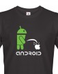 Pánske tričko Android vs Apple