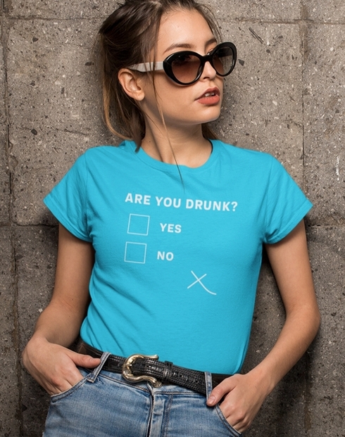 Dámske tričko Are you drunk?