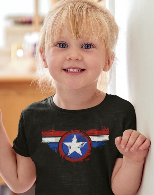 Detské tričko Kapitán Amerika