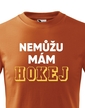 Detské tričko Nemôžem mám hokej 2