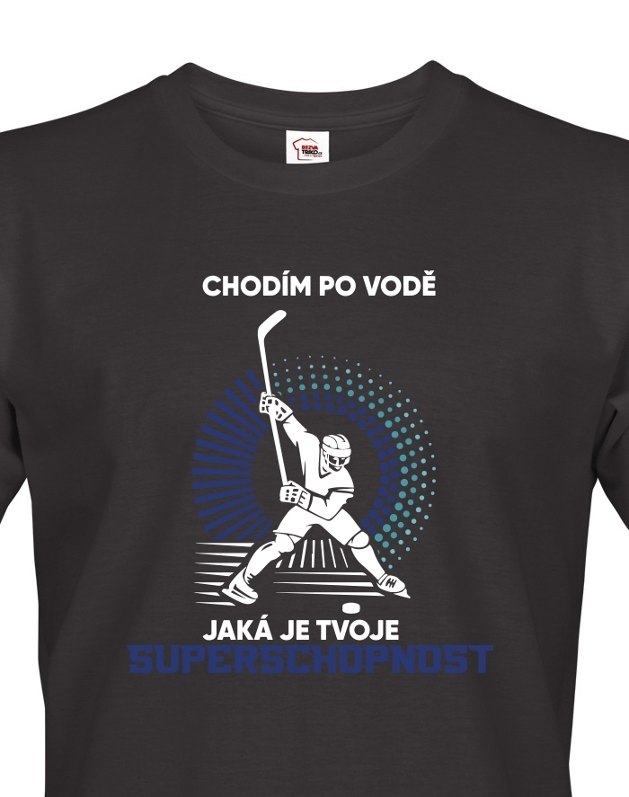 Pánske tričko Korčuľujem po vode