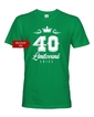 Pánske tričko k 40. narodeninám Limitovaná edícia