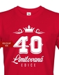 Pánske tričko k 40. narodeninám Limitovaná edícia