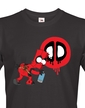 Pánské tričko Bart Simpson Deadpool