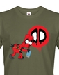 Pánské tričko Bart Simpson Deadpool