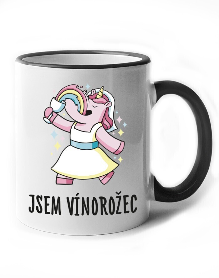 Hrnček pre milovníkov vína Som vínorožec