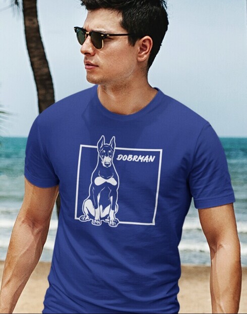 Pánské tričko Doberman
