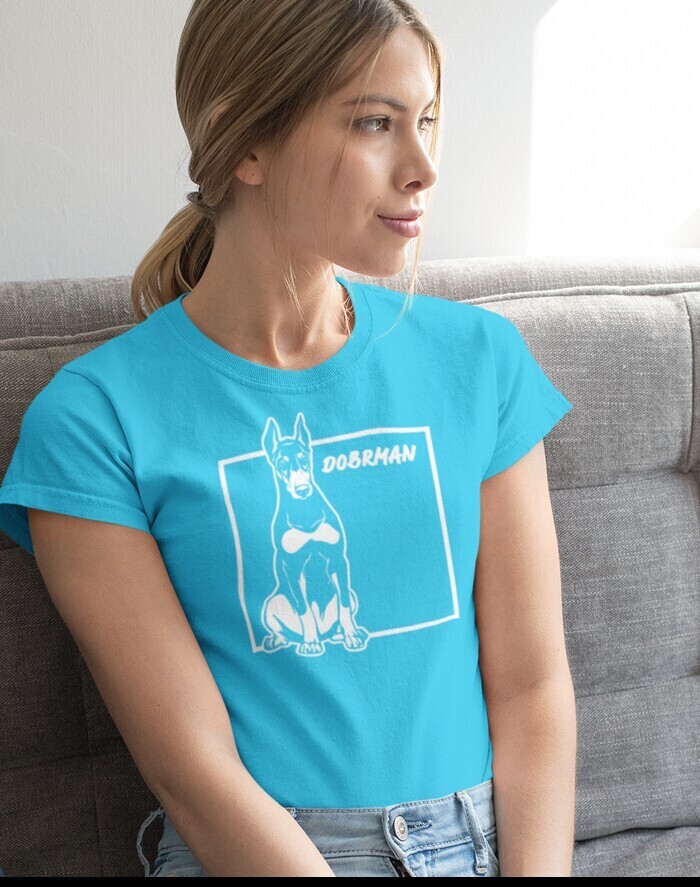 Dámské tričko Dobrman