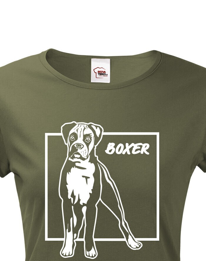 Dámské tričko Boxer