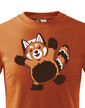 Detské tričko Červená panda