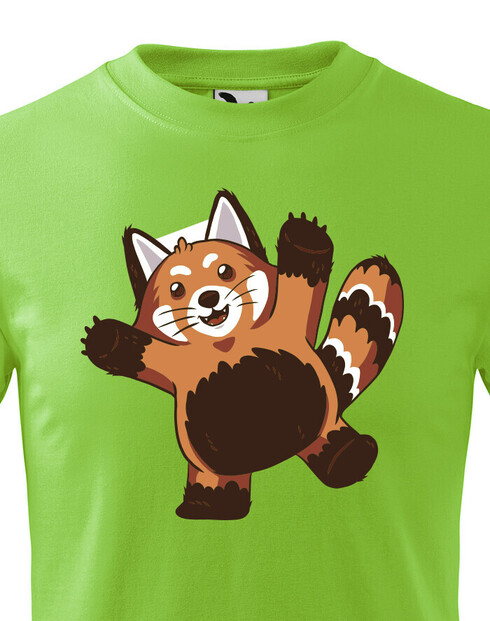 Detské tričko Červená panda