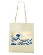 Plátěná taška Veľká vlna pri pobreží Kanagawy