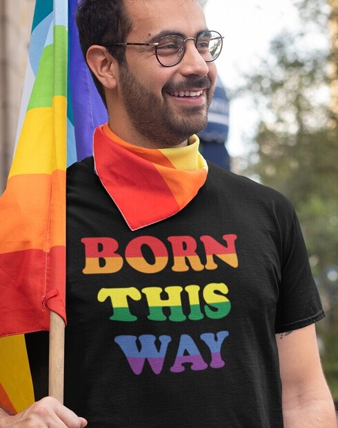 Pánské tričko Born this way