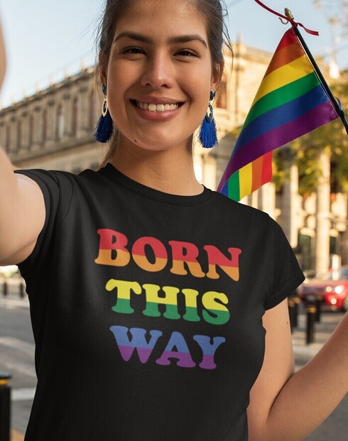 Dámské tričko Born this way