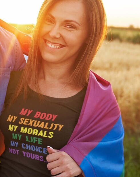 Dámské tričko My body my sexuality