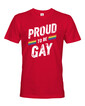 Pánské tričko Proud to be gay