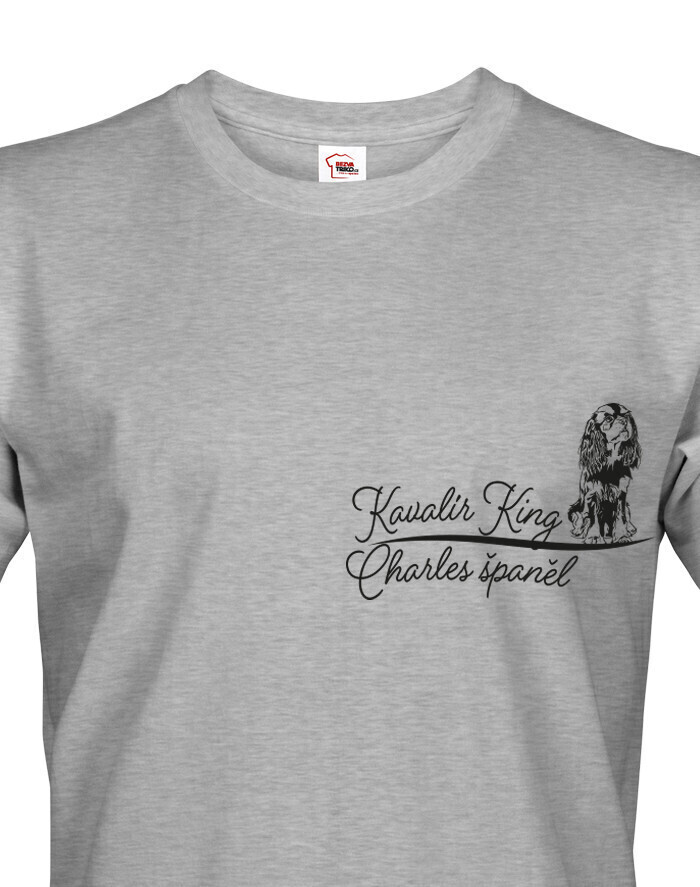 Pánské tričko Kavalír King Charles španěl