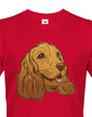 Pánské tričko Kreslený kokeršpaniel
