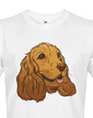 Pánské tričko Kreslený kokeršpaniel