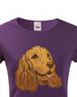 Dámské tričko Kreslený kokeršpaniel