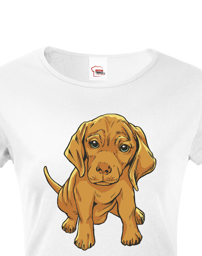 Dámské tričko Šteniatko