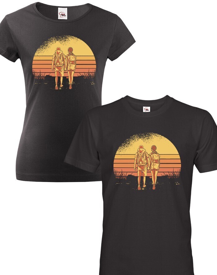 Párové trička Cestovatelia