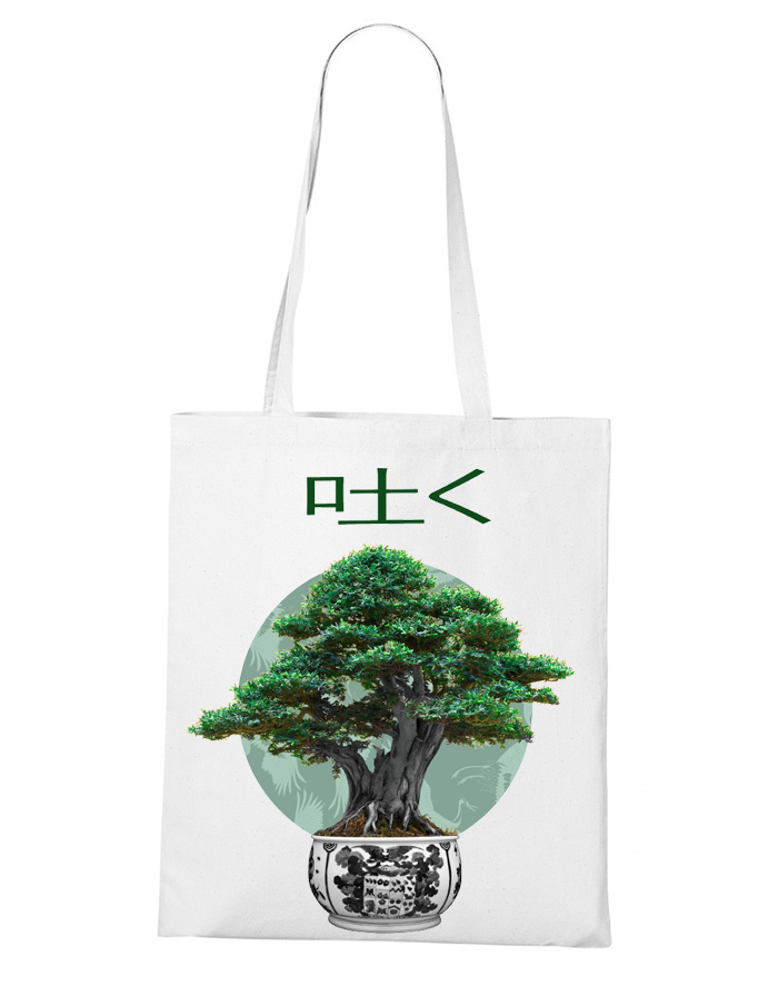 Plátená taška Bonsaj