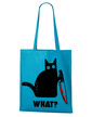 Plátená taška s mačkou What