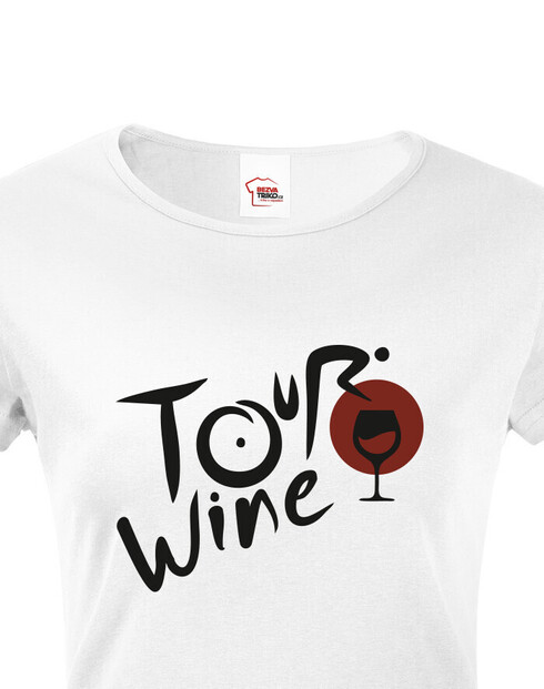 Dámské tričko Tour wine