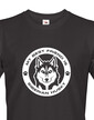Pánské tričko Husky guľatý motív