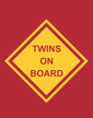 Tehotenské tričko Twins on board