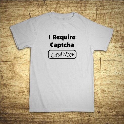 I require Captcha