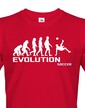 Pánské tričko Evolúcia futbalu