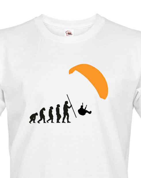 Pánské tričko Paragliding evolution