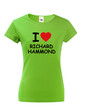 Dámské tričko I love Richard Hammond