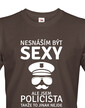 Pánské tričko Sexy policista