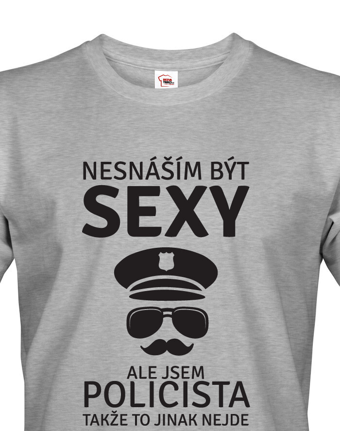 Pánské tričko Sexy policista