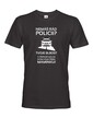 Pánské tričko Nemáš rád policii