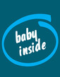 Tehotenské tričko Baby Inside