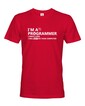 Pánske tričko - Som programátor