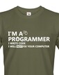 Pánske tričko - Som programátor
