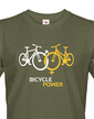 Pánske tričko pre cyklistov Bicycle Power