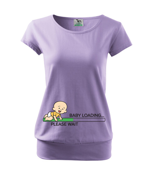 Tehotenské tričko Baby loading 2