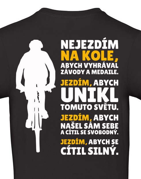 Pánske cyklo tričko Hymna cyklistov