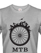 Pánske tričko MTB - pre milovníkov horských bicyklov
