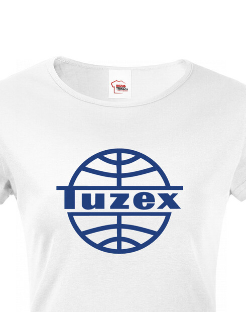 Dámské tričko s potiskem Tuzex