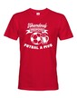 Pánske tričko s potlačou na futbal Víkendová predpoveď