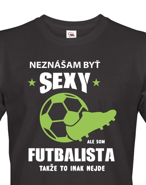 Pánske tričko Sexy futbalista
