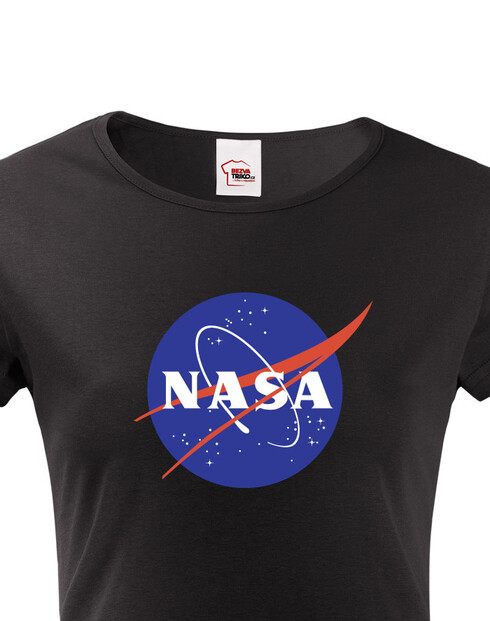 Dámske tričko s potlačou NASA