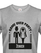 Pánske tričko pre ženícha Game over party